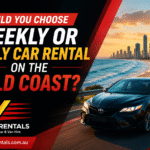 Weekly or Daily Car Rental on the Gold Coast